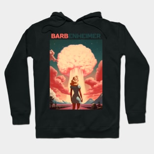 Barbie x Oppenheimer | Barbenheimer retro Hoodie